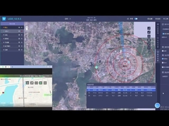 Όριο ανίχνευσης 10km Αντι-drone Δεδομένα σε πραγματικό χρόνο Αντι-παρεμβολών Γραμμικός πολωτισμός