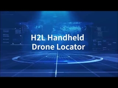 1.5 χιλιόμετρα Χεριζόμενο Ραδιοσυχνότητα Αντι Drone Σύστημα χαμηλό σφάλμα 700+ τύπους των εμπορικών drones.